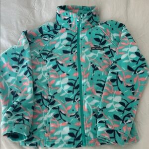 Columbia Kids Jacket - Teal and Pink